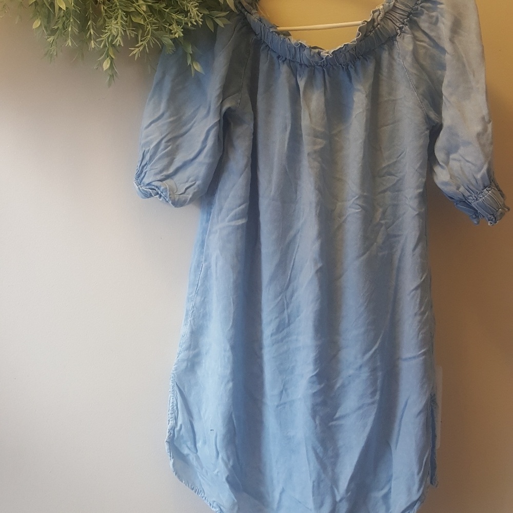 Style Envy off the shoulder dress.